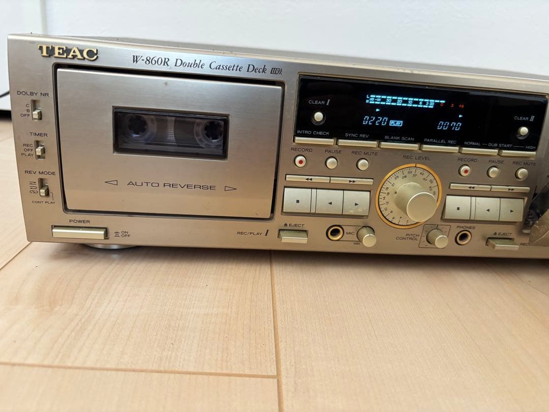 TEAC W-860R ダブルカセットデッキ