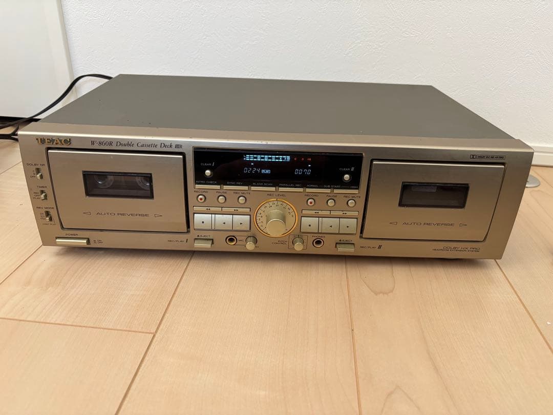 TEAC W-860R ダブルカセットデッキ