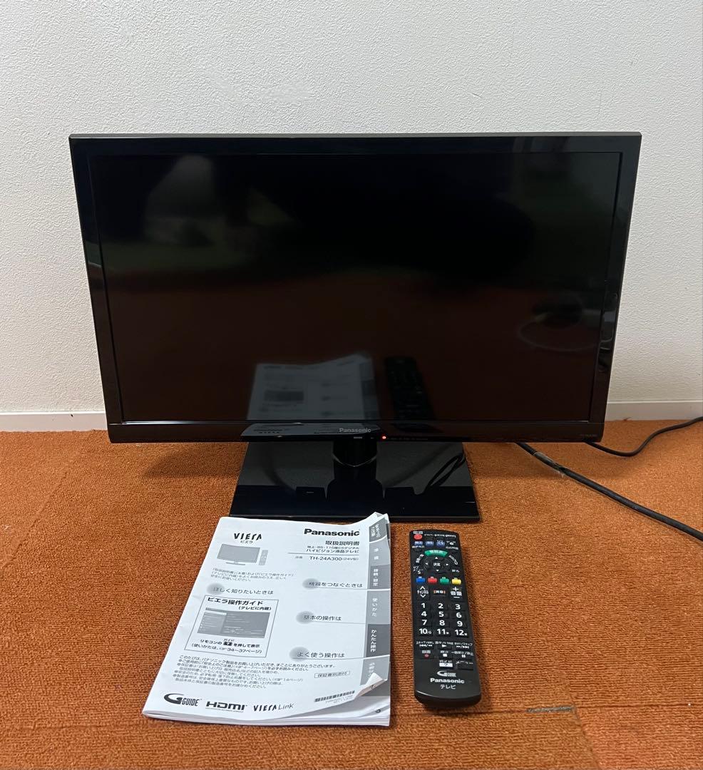Panasonic テレビ 24V型 明るいお部屋でも ハイビジョン ビエラ