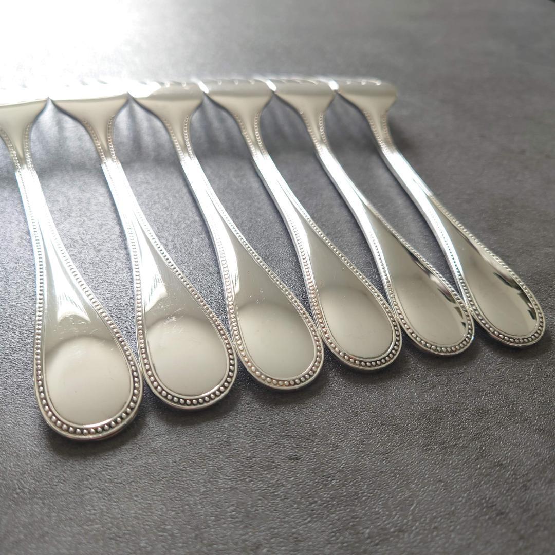 希少 美品 クリストフル パール サラダフォーク 6点