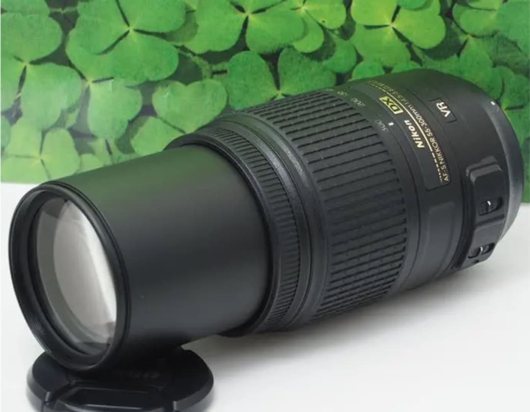 【美品】ニコンAF-S DX 55-300mm 超望遠 ❤️手振れ補正 ポーチ付