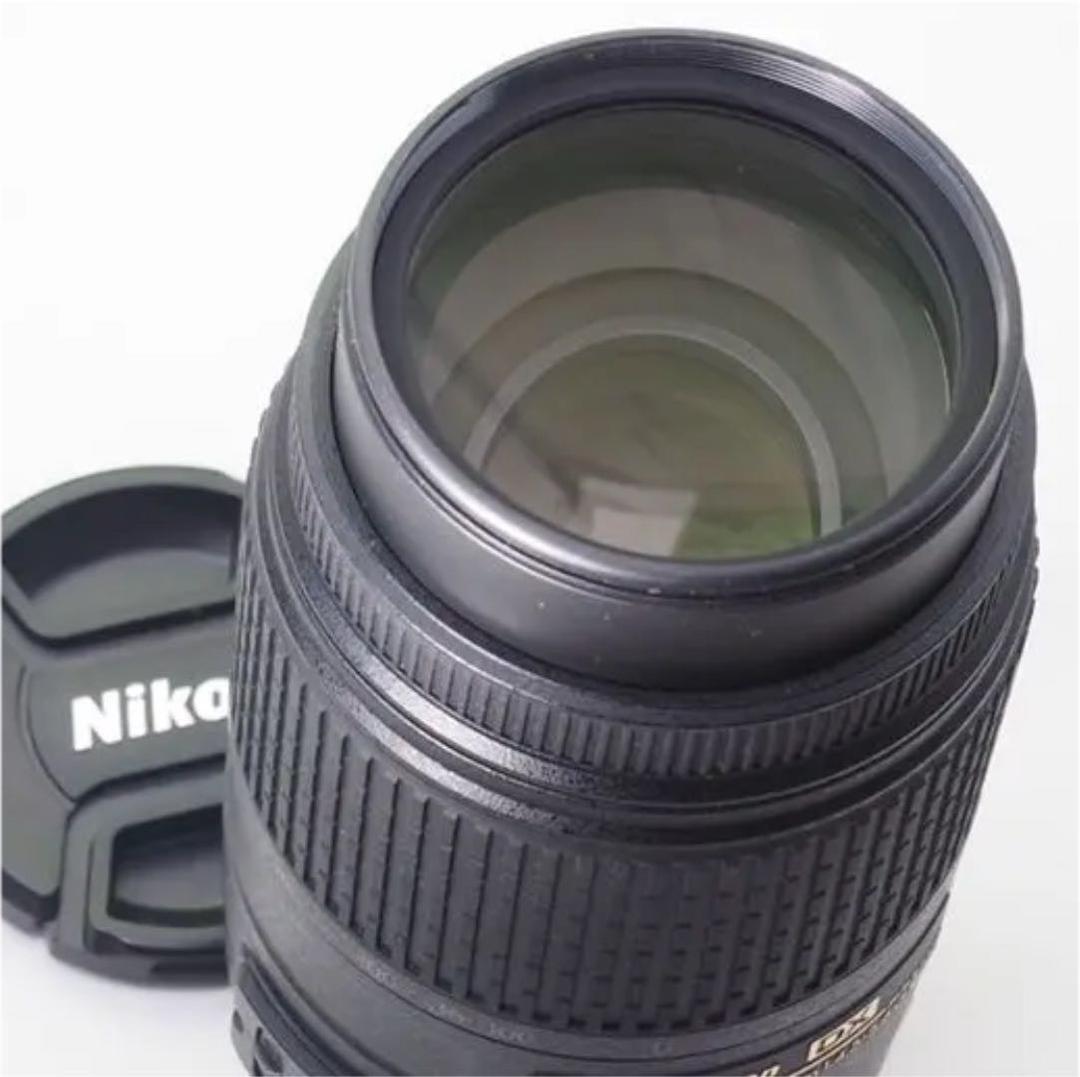 【美品】ニコンAF-S DX 55-300mm 超望遠 ❤️手振れ補正 ポーチ付