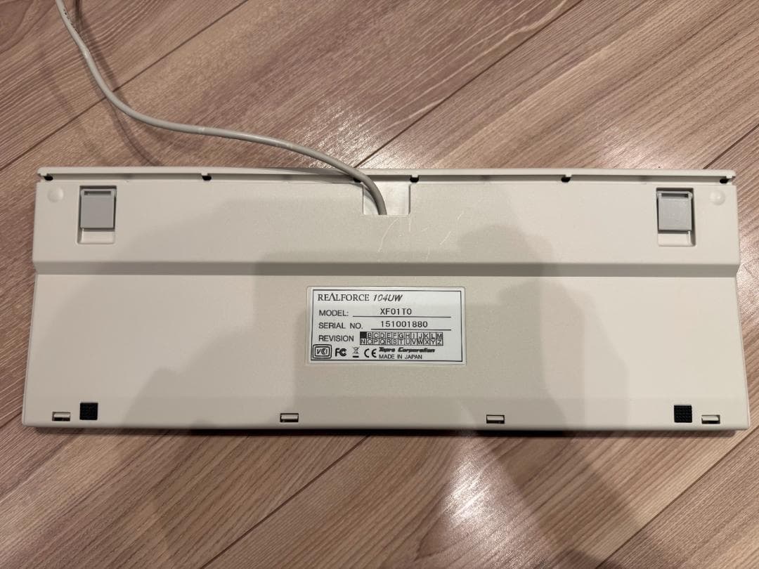 REALFORCE 104U 英語/白 XF01T0