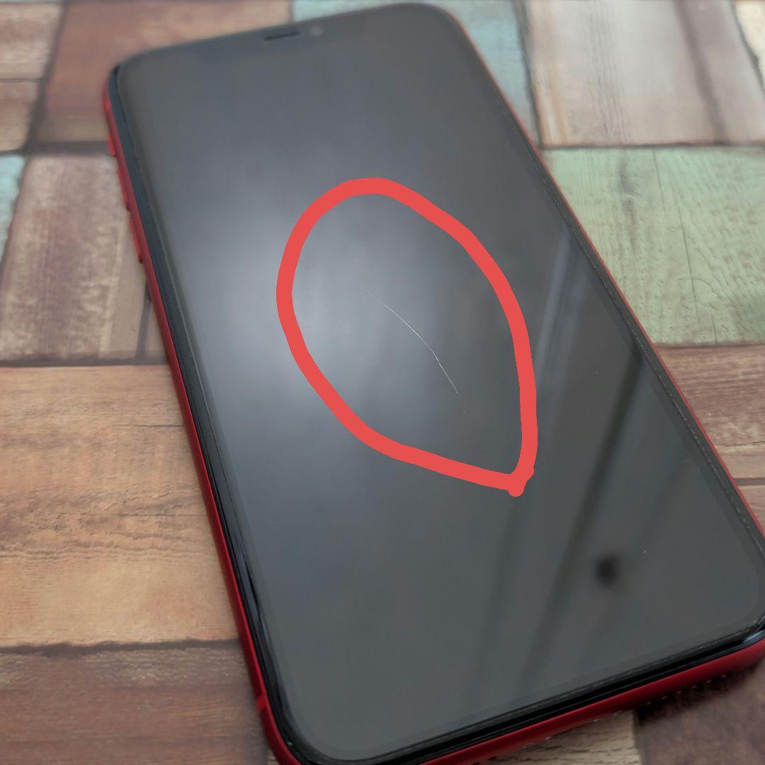 Apple iPhone 11 Product Red 本体　シムフリー