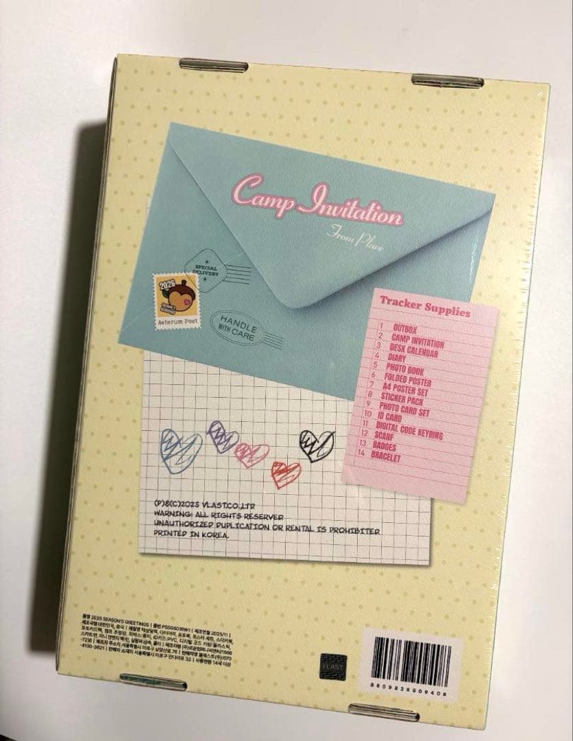 PLAVE 2026 SEASON’S GREETINGS 特典フォトカード付き