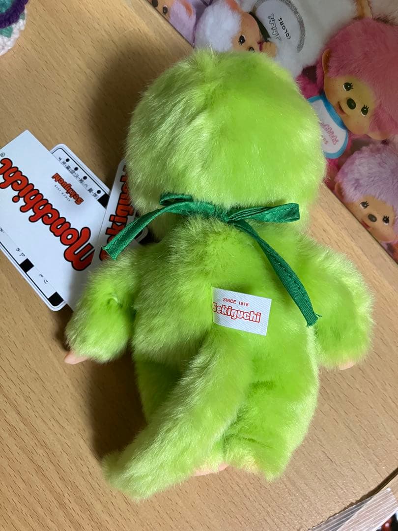 新品タグ付き☆ 抹茶モンチッチ Sサイズ&キーチェーン セット セキグチ