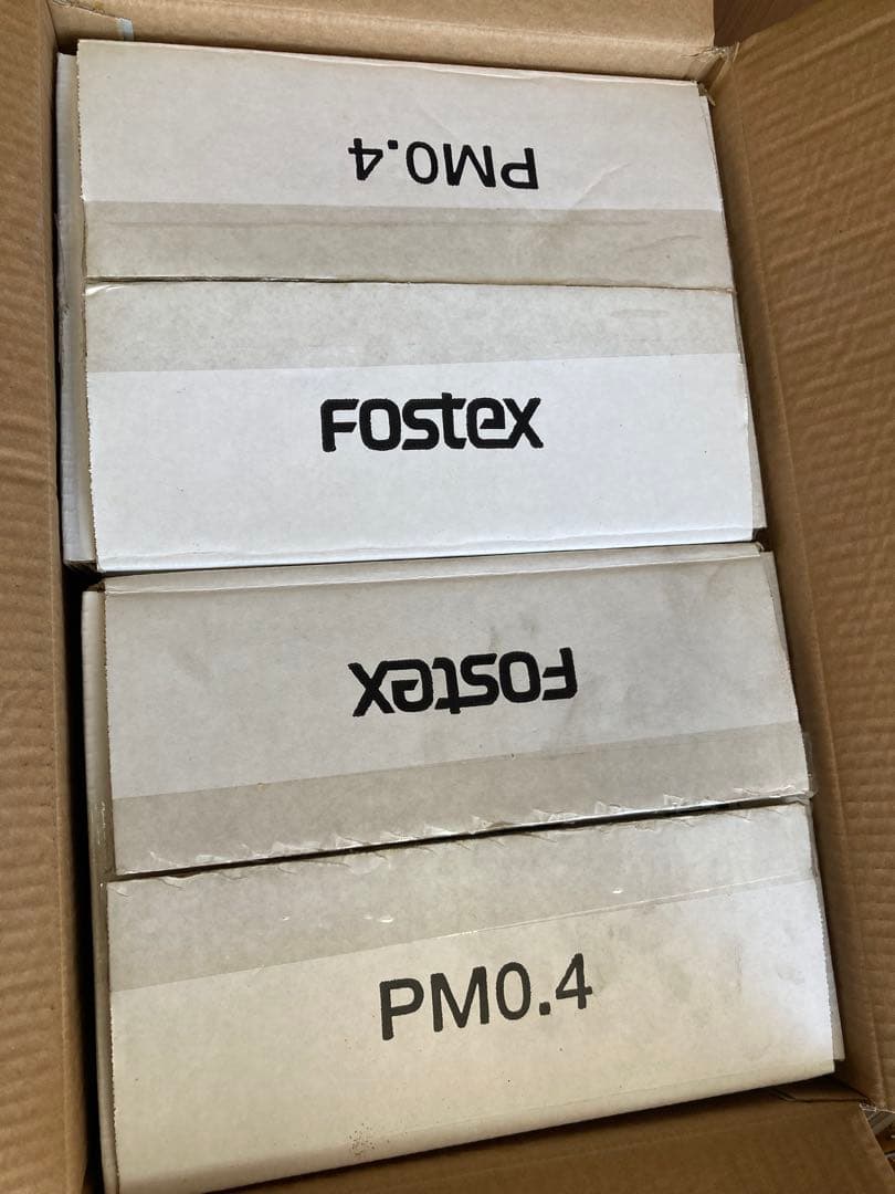 FOSTEX PM0.4 スピーカー　フォステクス ブラック