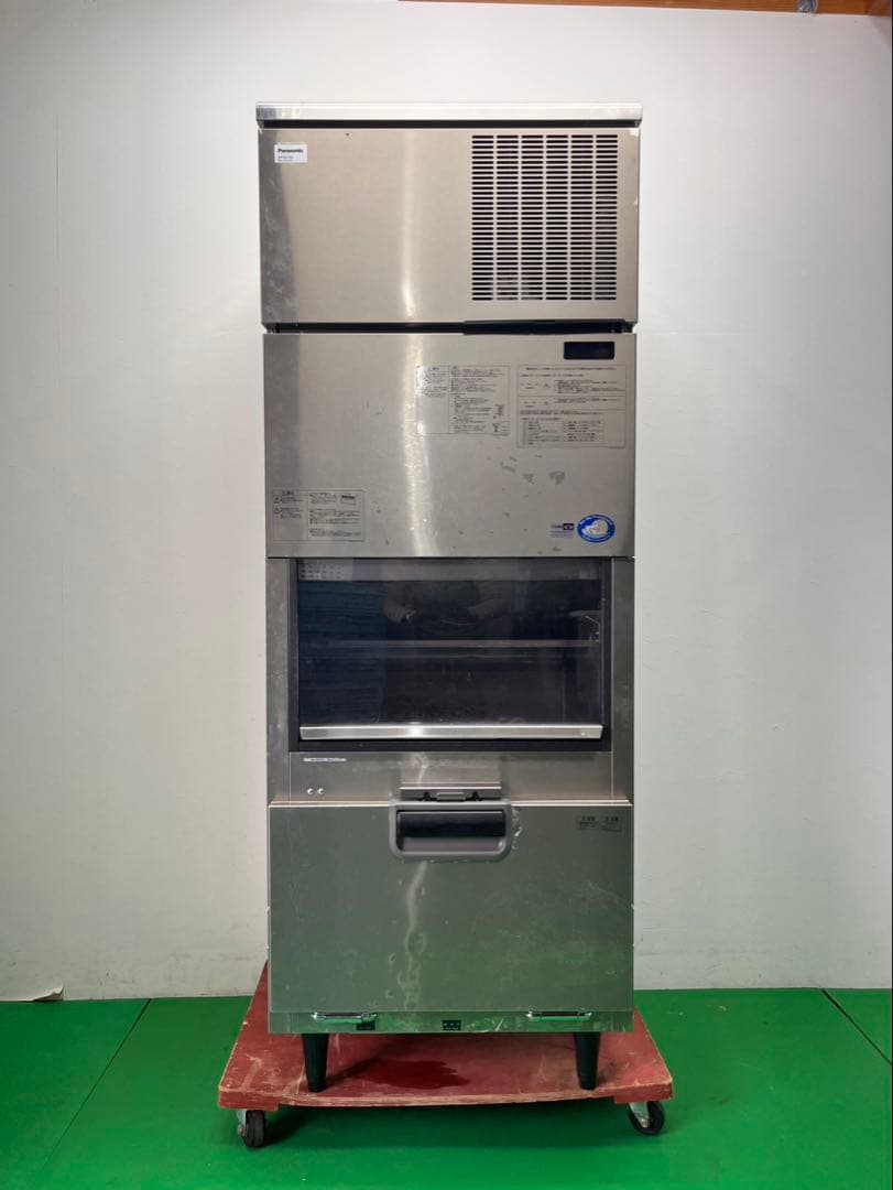 ☆地域限定送料無料☆パナソニック　製氷機 スタックオンタイプ　2020 業務用