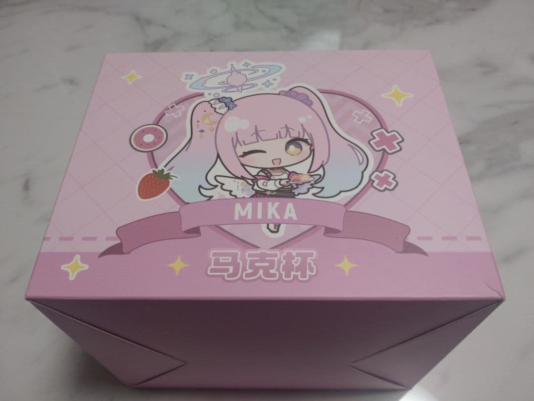 【中国限定】ブルーアーカイブ コラボカフェ 次元波板糖【ミカ】マグカップ