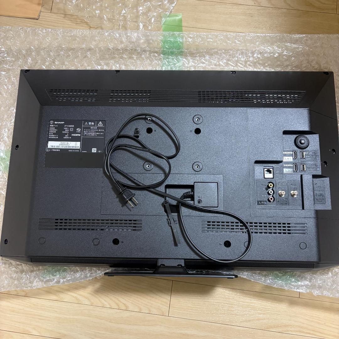 【2024年製・美品】SHARP AQUOS 32型 液晶テレビ2T-C32DE
