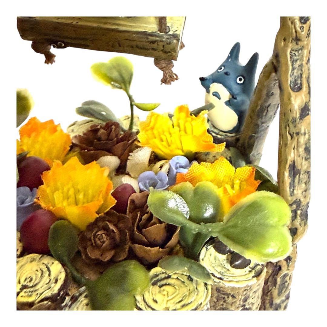 スタジオジブリ となりのトトロ トトロの丸太ぶらんこ フィギュア 廃盤