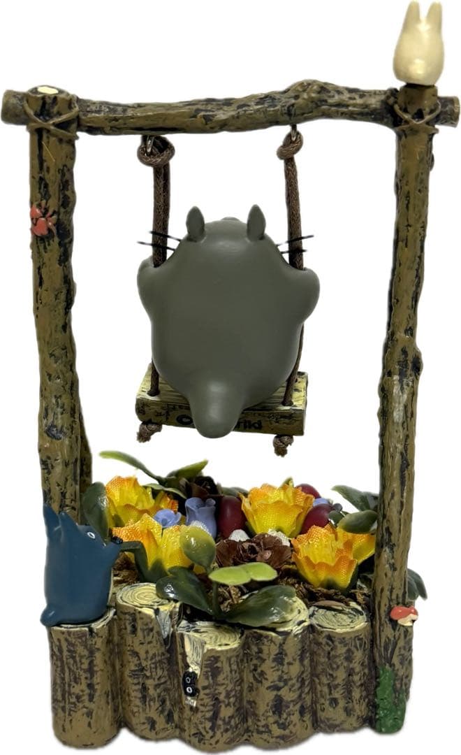 スタジオジブリ となりのトトロ トトロの丸太ぶらんこ フィギュア 廃盤