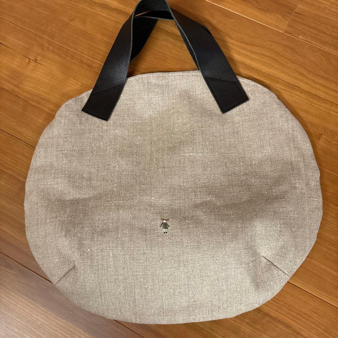 リネン未晒しトートバッグ