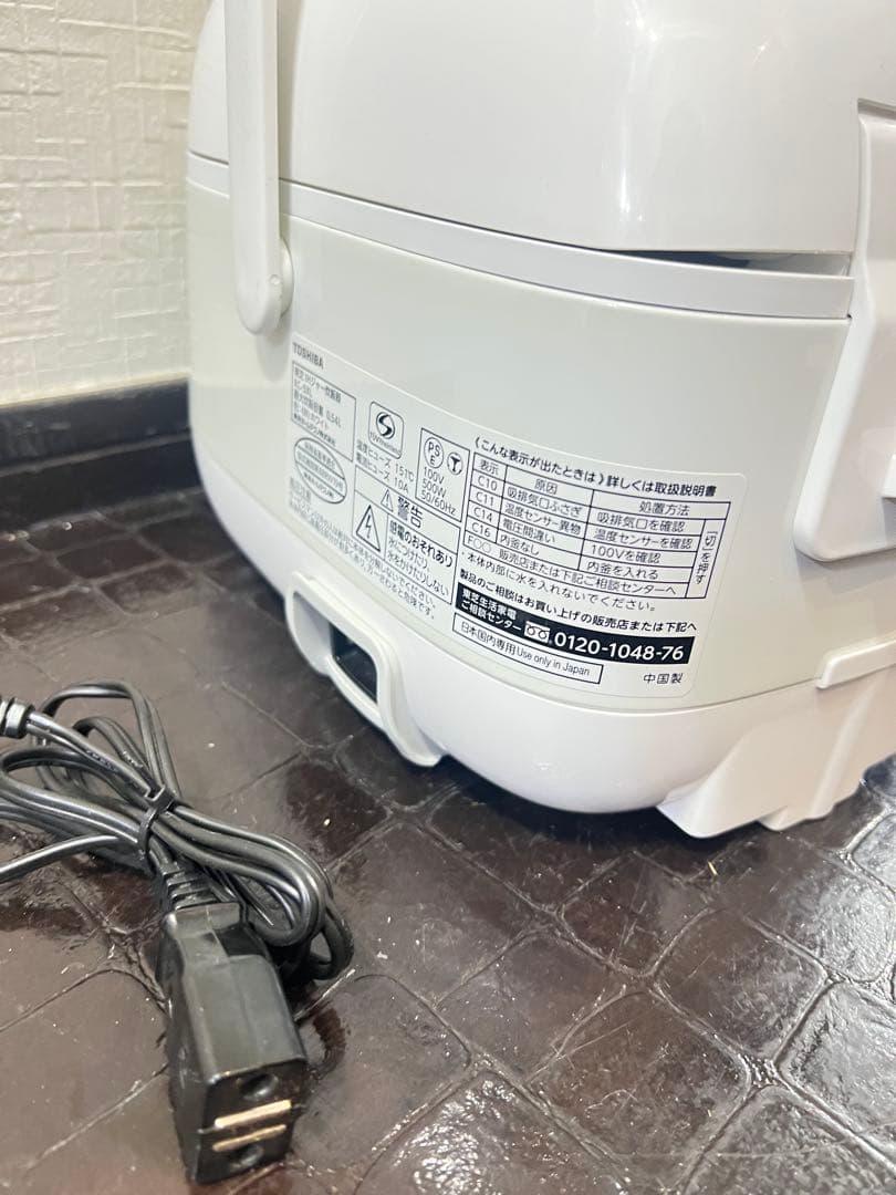 美品送料込❗️ 18年製！TOSHIBA 東芝 IHジャー炊飯器 3合RC-5XL