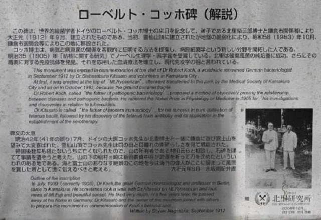 ロベルト・コッホ　北里柴三郎　細菌学　炭疽菌、結核菌、コレラ 古写真 ノーベル賞