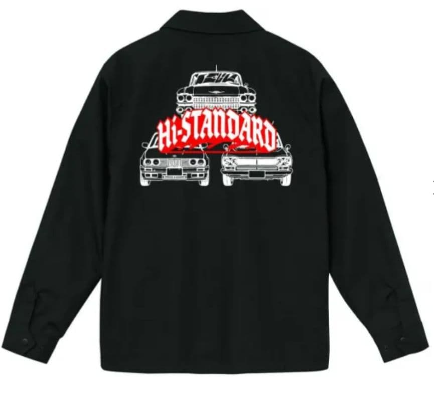 【Hi-STANDARD】YOPPI COACH JACKET ブラック