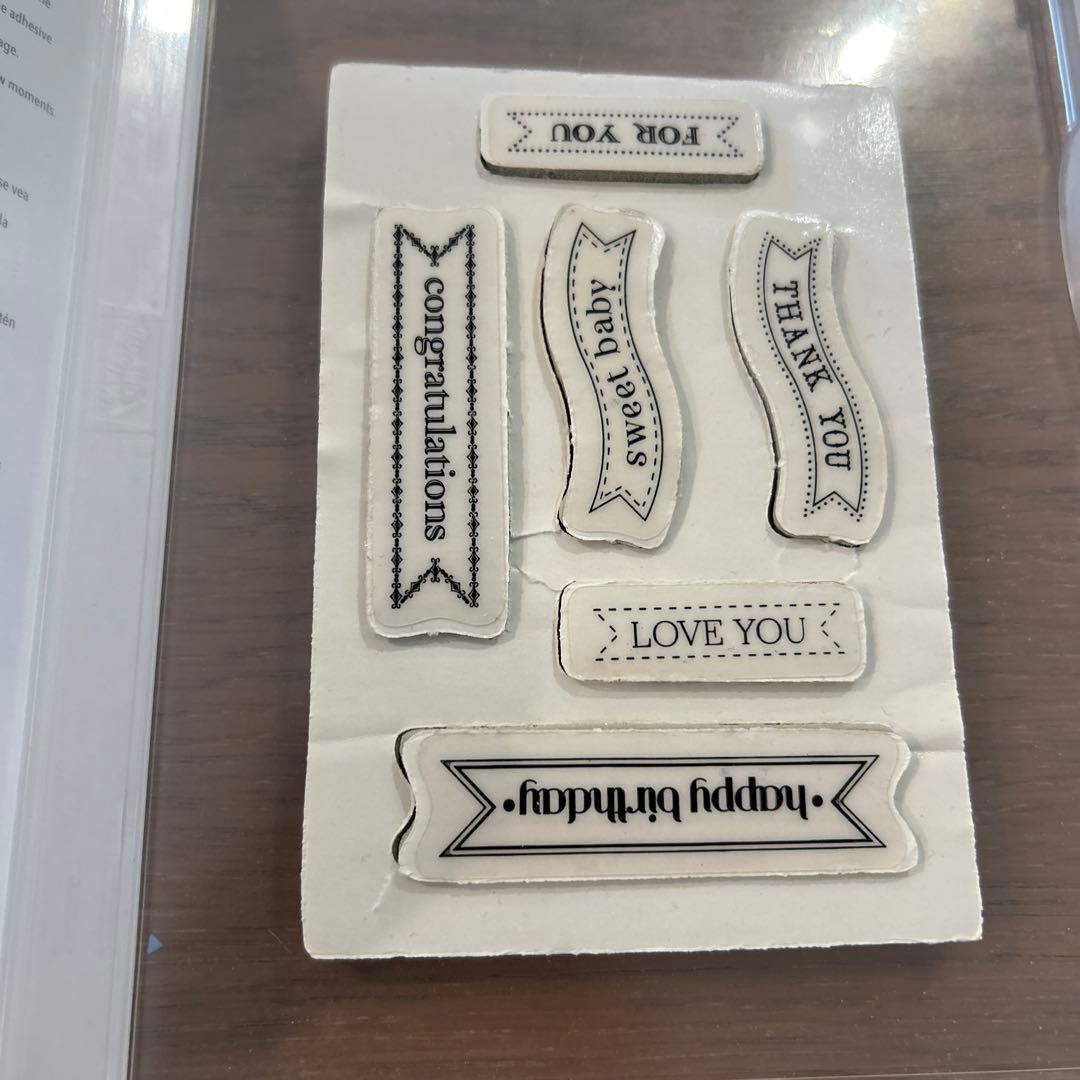 スタンピンアップ　ダイカット　スタンプ　7点セット　土日限定値下げ