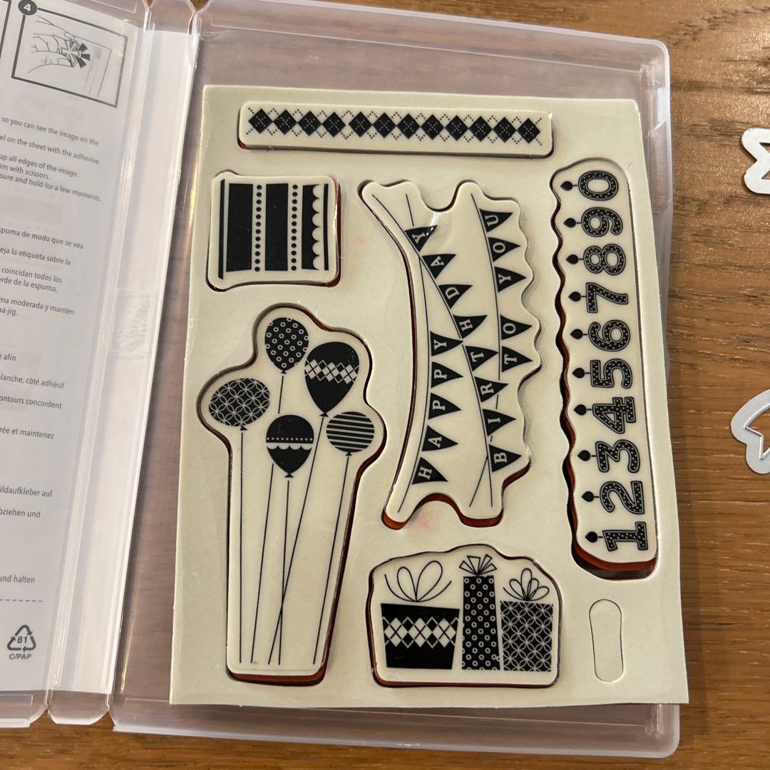 スタンピンアップ　ダイカット　スタンプ　7点セット　土日限定値下げ