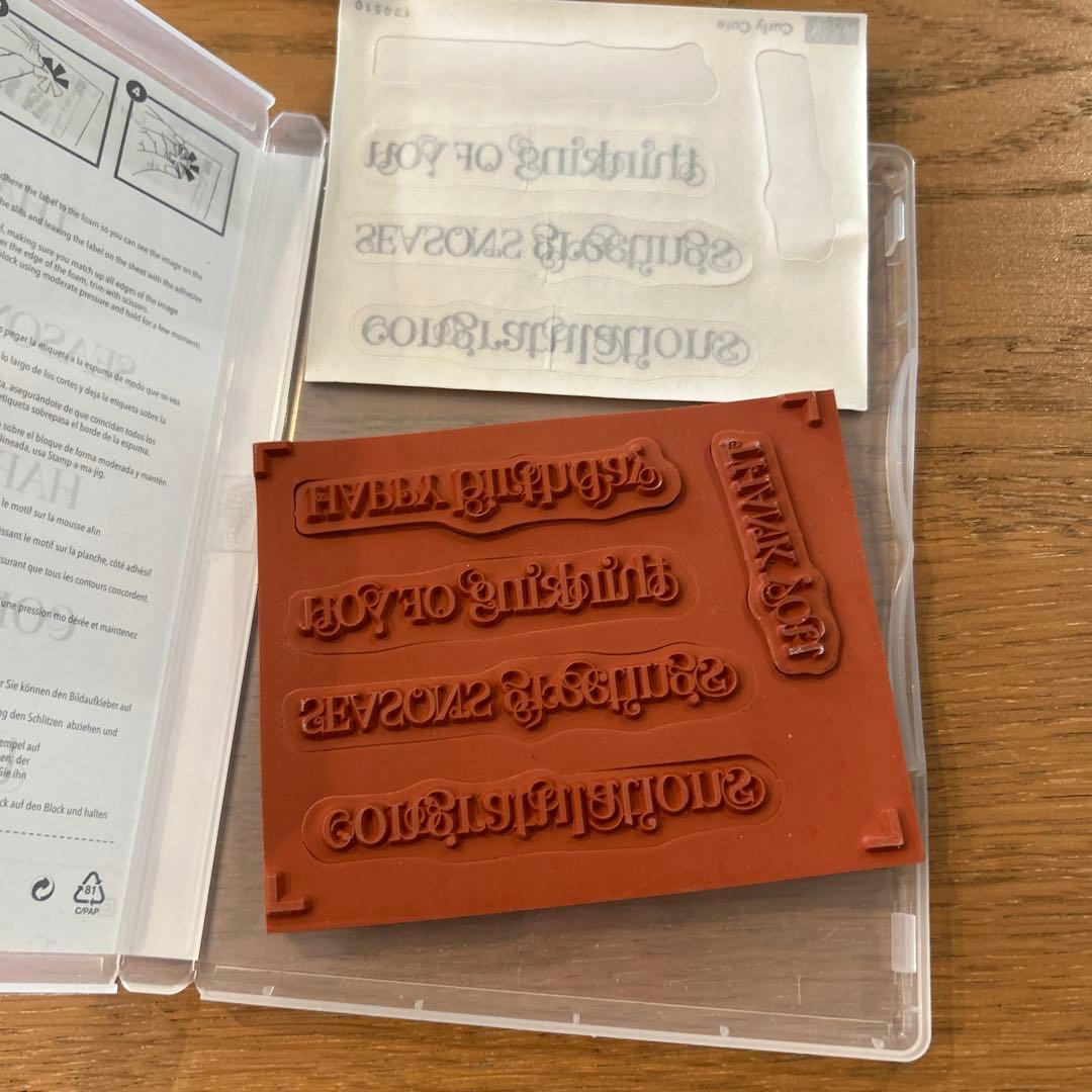 スタンピンアップ　ダイカット　スタンプ　7点セット　土日限定値下げ