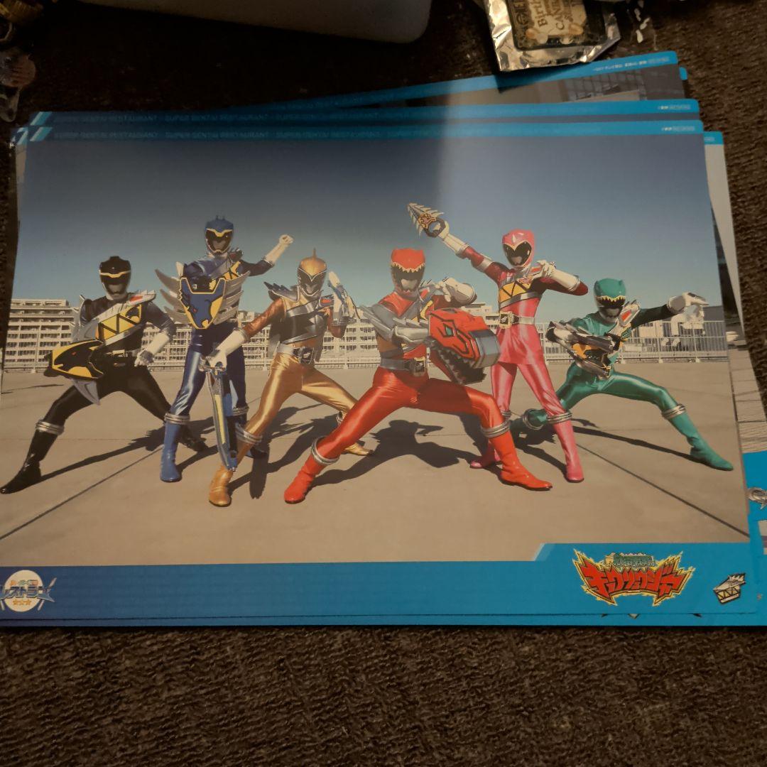 スーパー戦隊レストラン　ランチョンマット　まとめ売り
