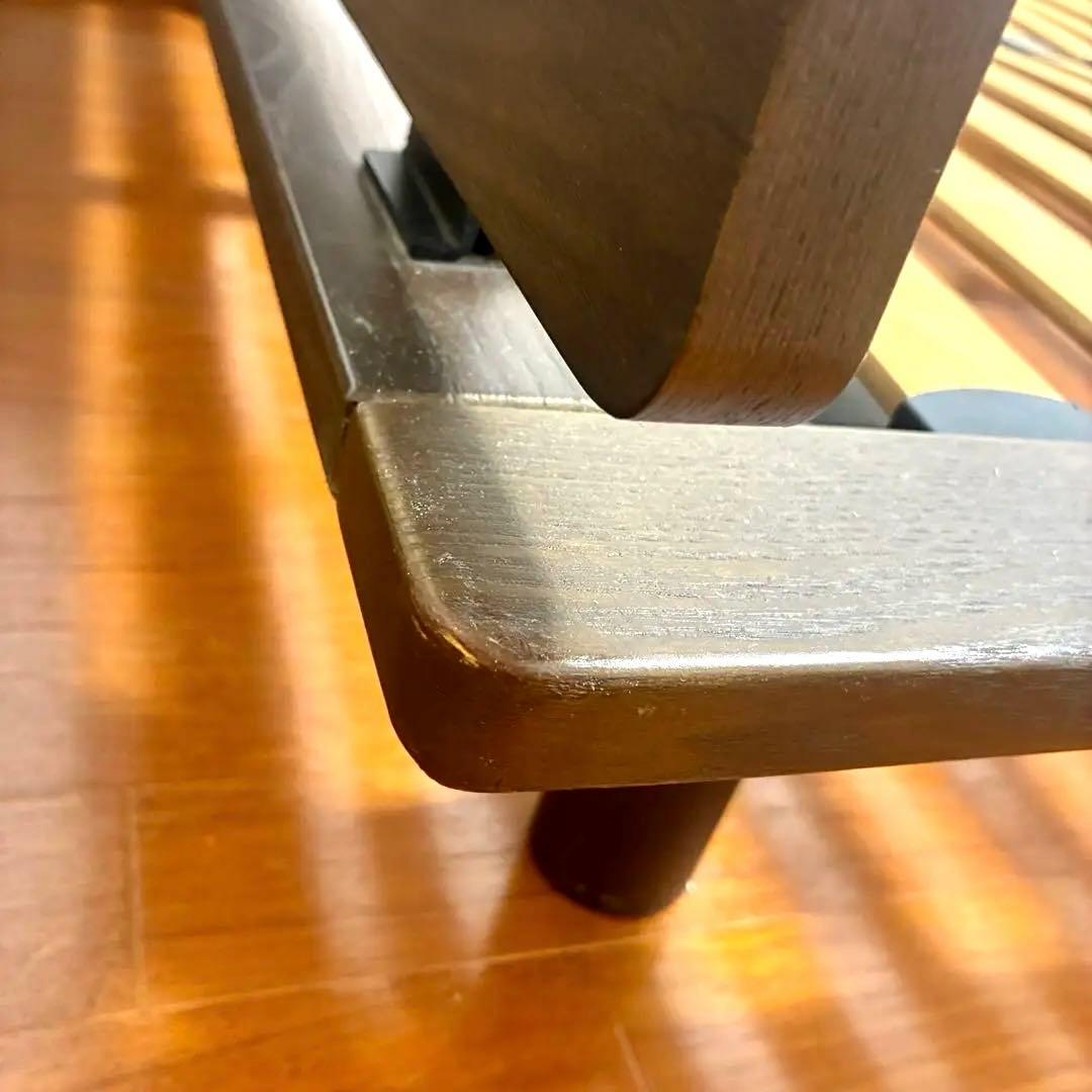 無印良品　ダブルベッド　ウォールナット材　送料無料