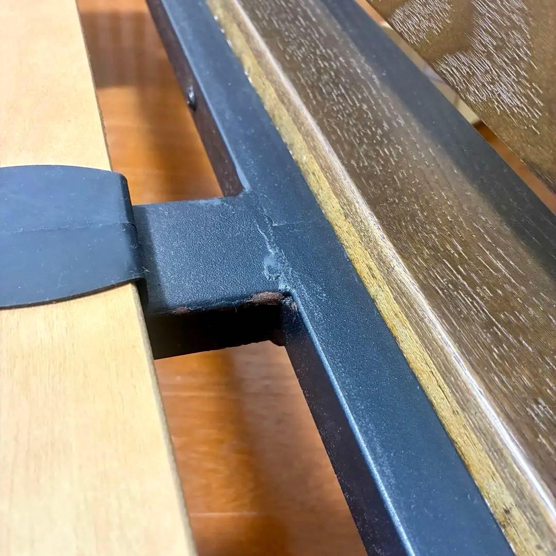 無印良品　ダブルベッド　ウォールナット材　送料無料