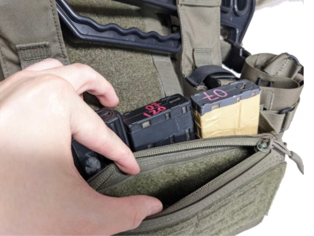 個人装備 8492 NW Zip Flap Multicam Arid