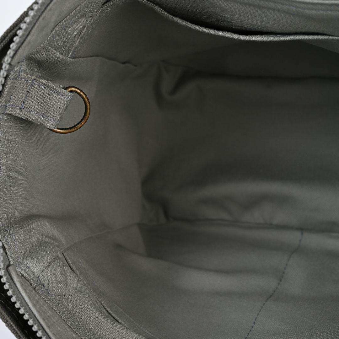 ★新作 ハンドメイド 8号/11号×旧倉敷帆布×8番糸 ラウンドトート特大