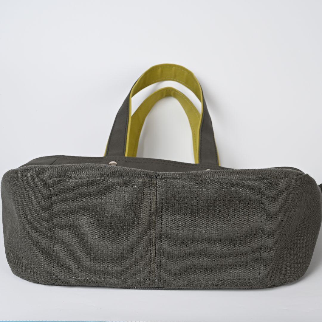 ★新作 ハンドメイド 8号/11号×旧倉敷帆布×8番糸 ラウンドトート特大