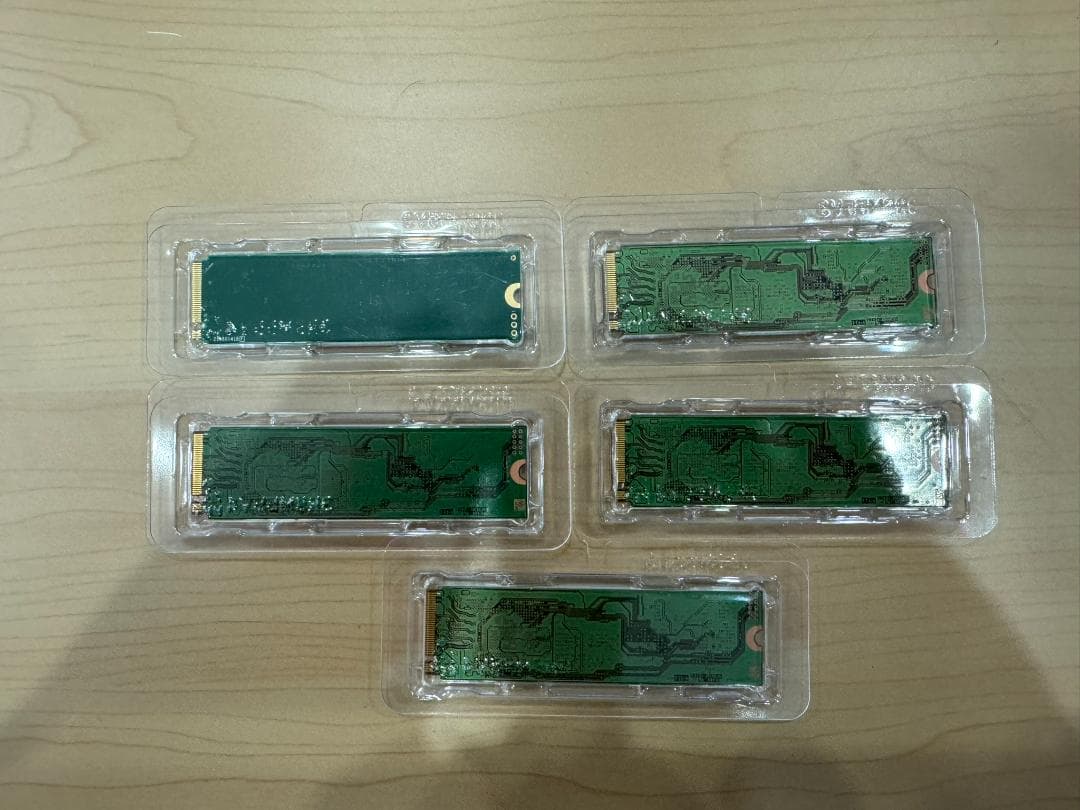 【新品】KIOXIA etc etc M.2 SSD 256GB 5枚セット