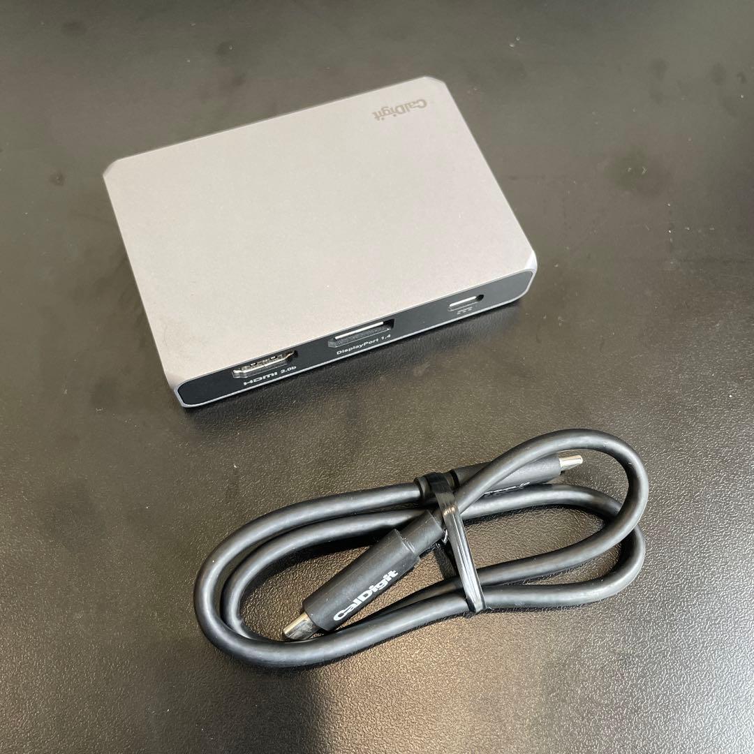 分配器・切替器 CalDigit USB-C SOHO Dock
