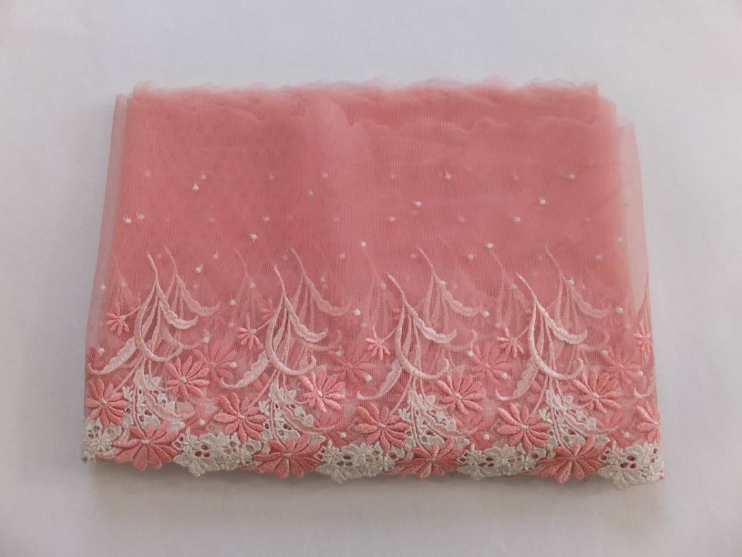 訳アリ　インポート　幅広レース　1.8＋3.5ｍ　花柄