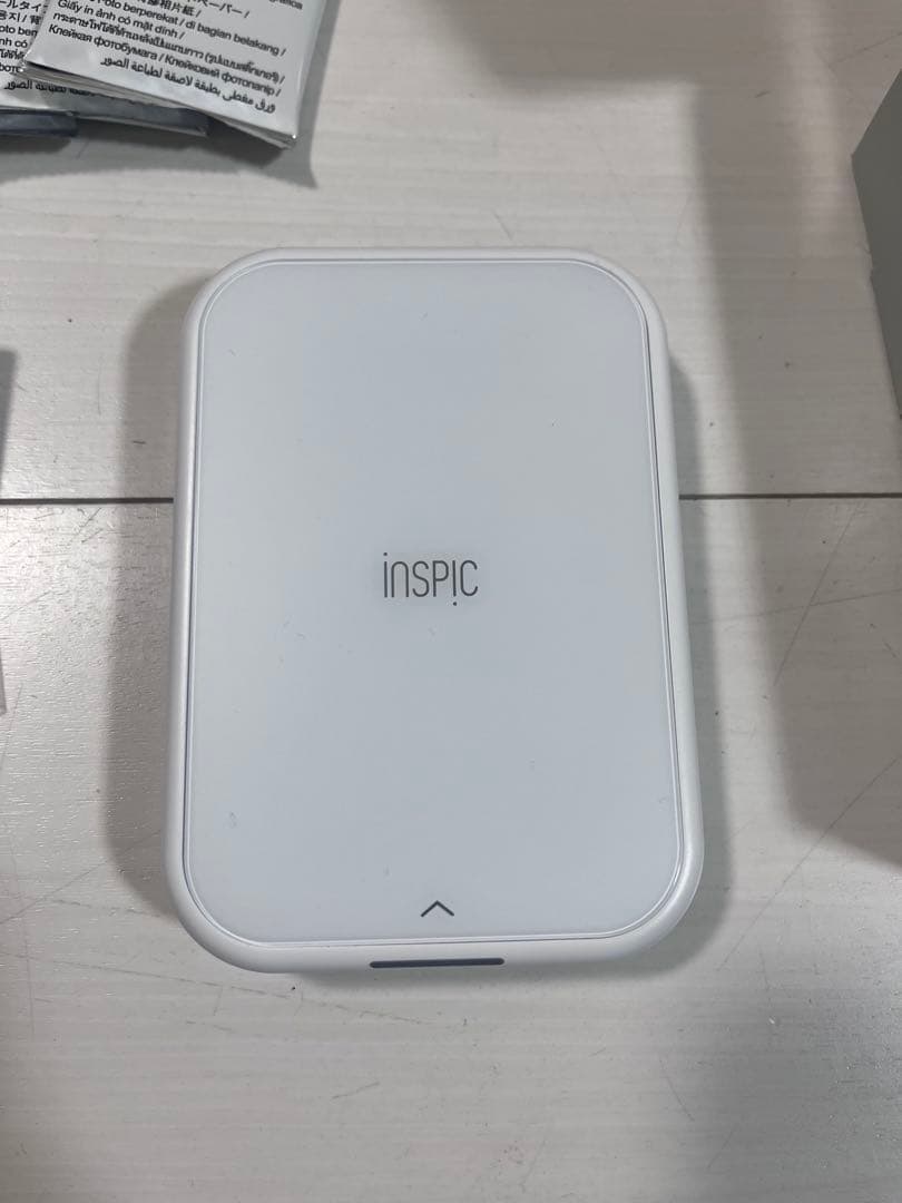 Canon iNSPiC PV-223-WH プリンター 本体とフォトペーパー