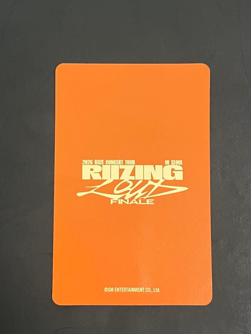 riize ライズ　ソウルコン　アンコン　トレカ　スペシャル　レア　ショウタロウ