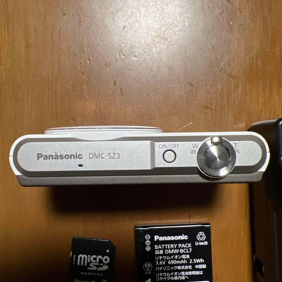 Panasonic コンデジLUMIX DMC-SZ3 充電器メモリーカード付き