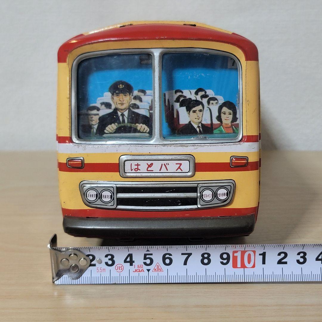 昭和レトロ PMA製 ブリキ はとバス 40cm