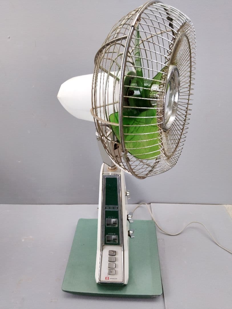 昭和レトロ 扇風機 HITACHI 日立 H-625動作品(あ89)