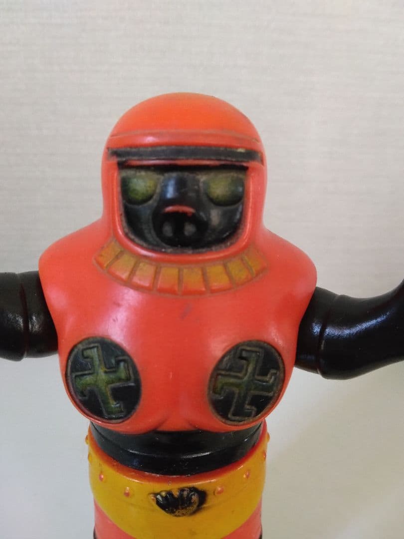 当時物　ロボワル　がんばれ!!ロボコン　ソフビ