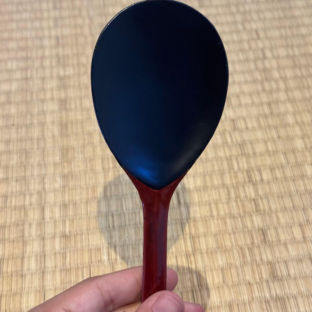 塗櫃 本堅地 飯器 丸盆 杓文字 共箱 木製漆器 茶懐石道具 / 輪島塗