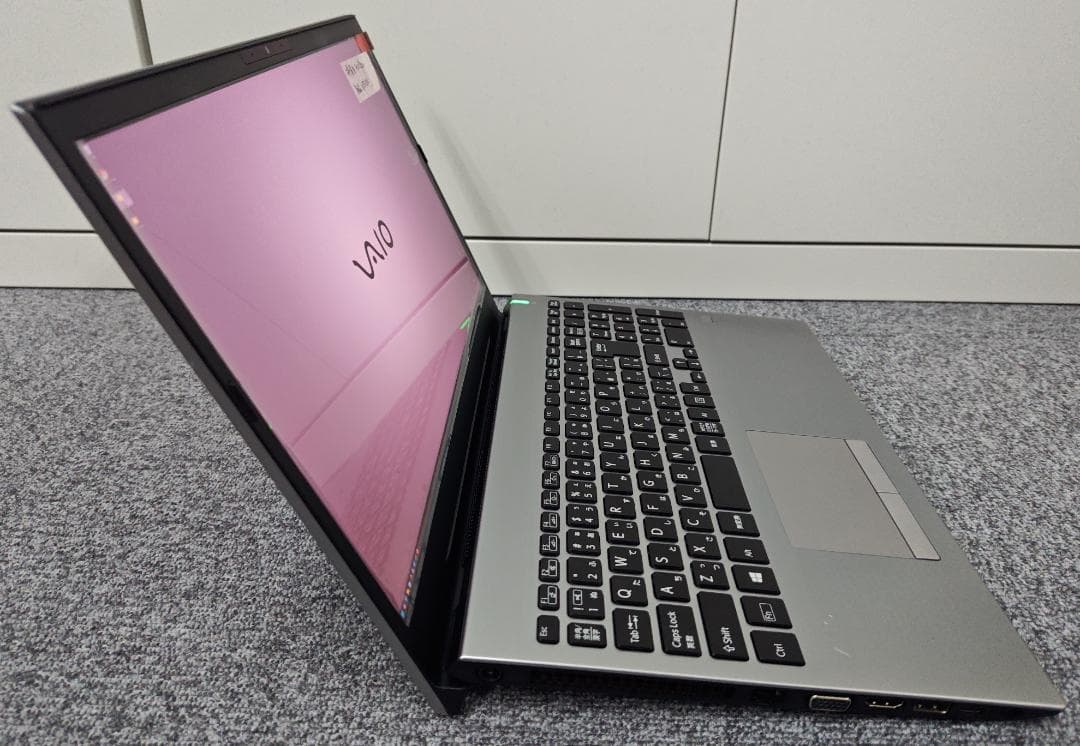 美品 VAIOS15 i7 新品4K液晶 SSD+HDD メモ16GBブルーレイ