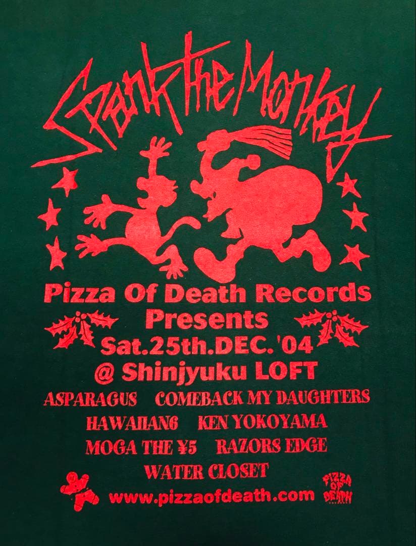 ピザオブデス『暴年会'04』TシャツL 横山 健 KEN YOKOYAMA
