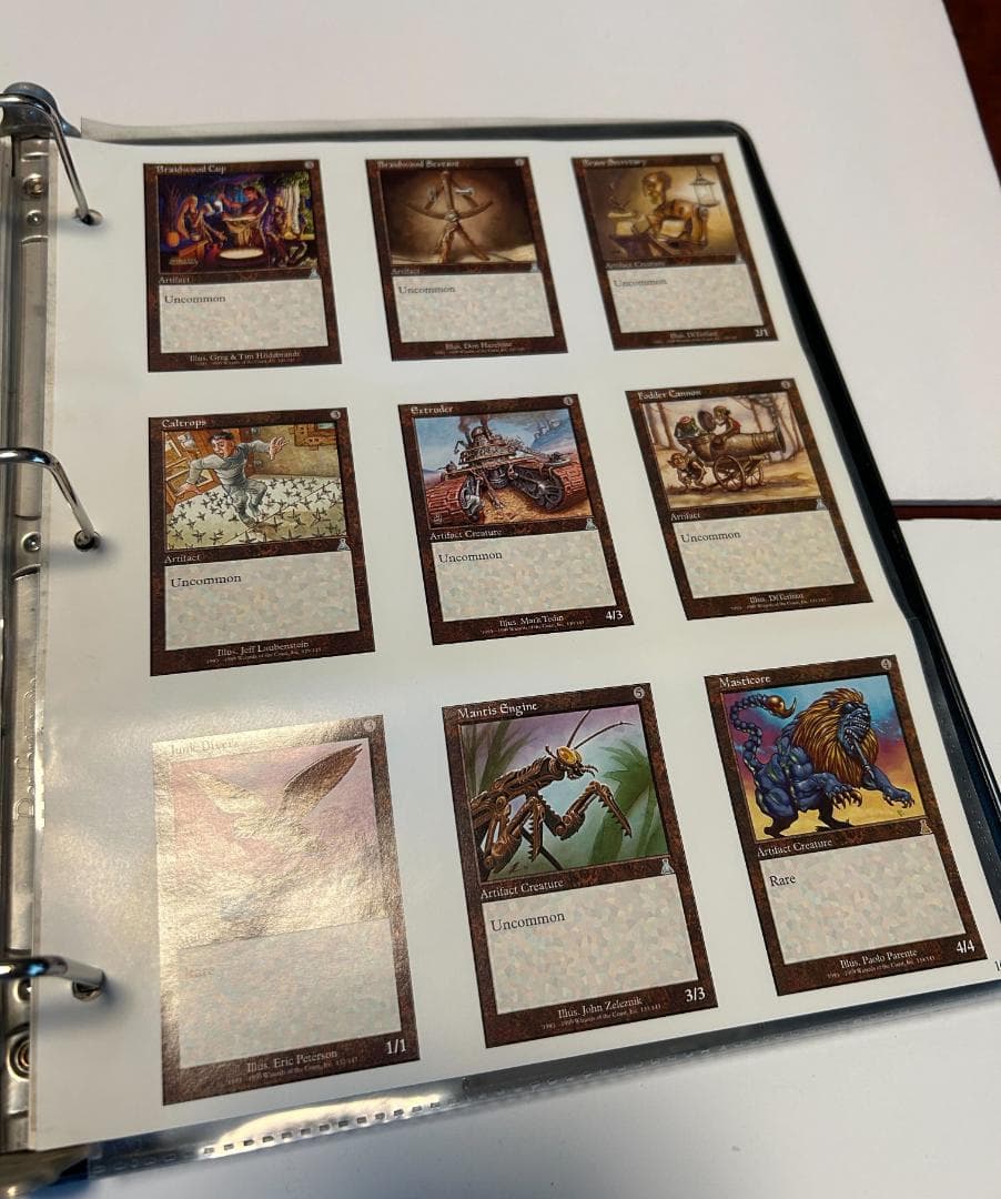 MTG ウルザズデスティニー バインダー 全チェックリストカード付き