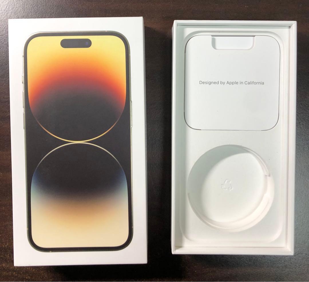 テ*ン様 iPhone14pro 128gb gold ゴールド　アイフォン　S