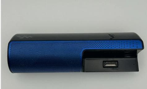 【動作良好】SONY ウォークマン NW-E083K 青 スピーカー&イヤホン