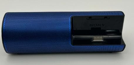 【動作良好】SONY ウォークマン NW-E083K 青 スピーカー&イヤホン
