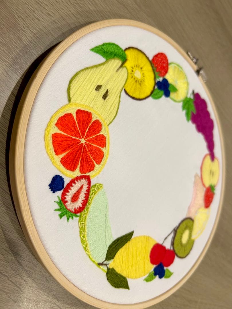 刺繍命名書　ウェルカムボード