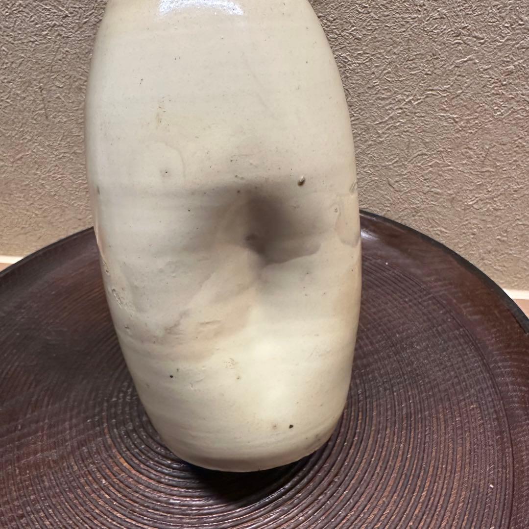 白丹波　丹波焼き　徳利　大徳利　骨董　酒器 お預け徳利