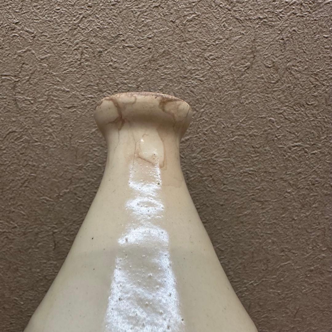 白丹波　丹波焼き　徳利　大徳利　骨董　酒器 お預け徳利