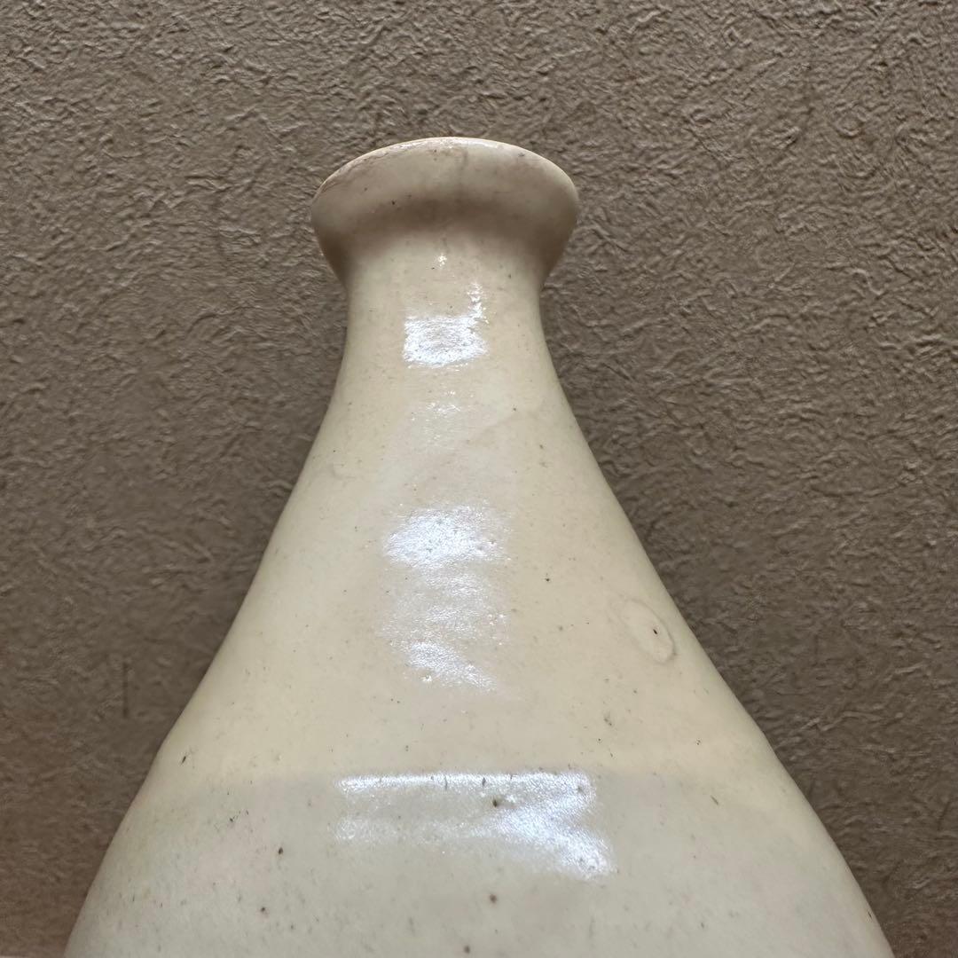 白丹波　丹波焼き　徳利　大徳利　骨董　酒器 お預け徳利