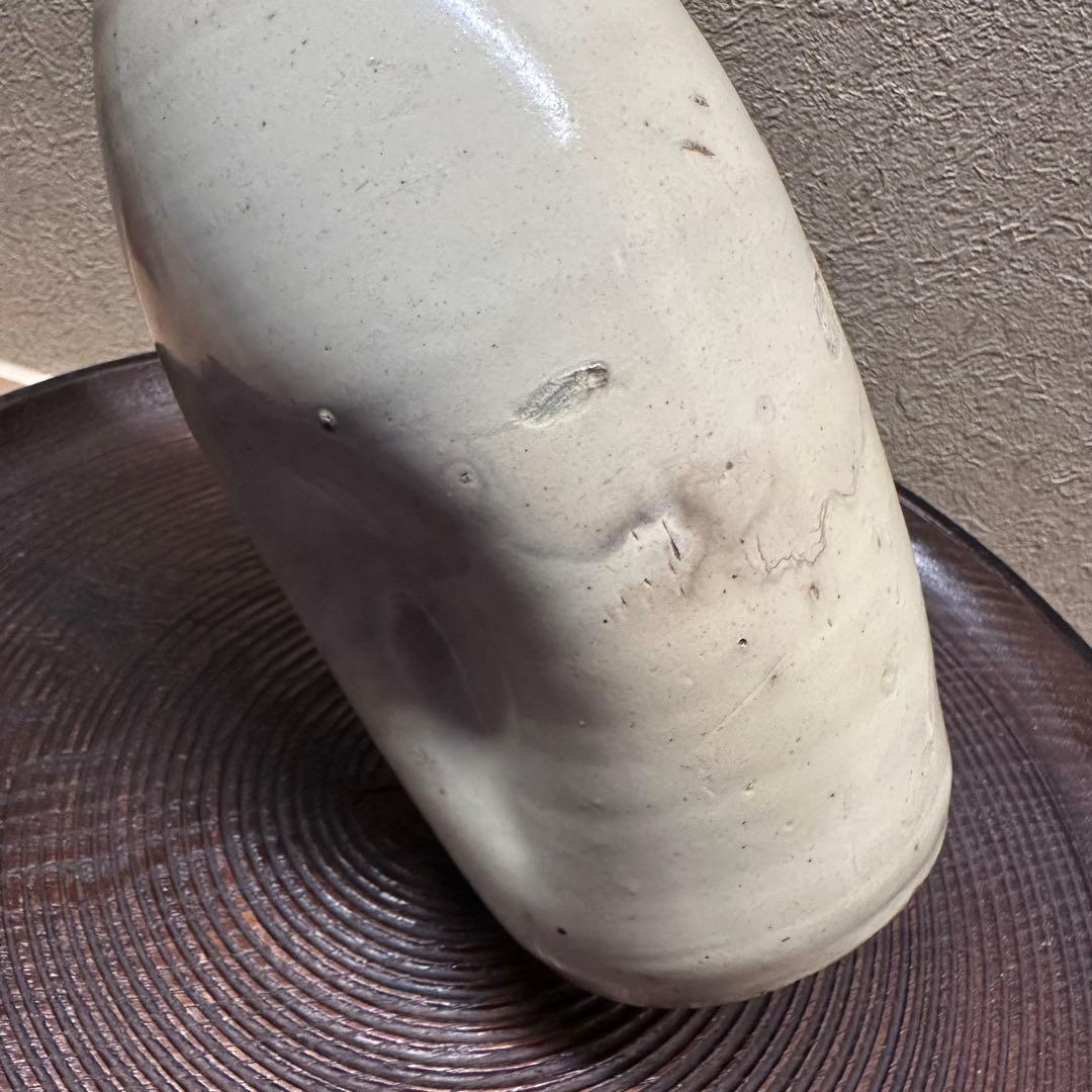 白丹波　丹波焼き　徳利　大徳利　骨董　酒器 お預け徳利